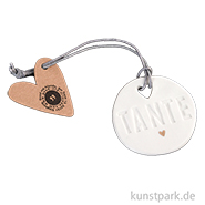 Good old friends - Familientaler, Geschenkanhänger, Tante 