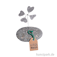 Good old friends - Glücksklee Stein, Silber 