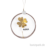 Good old friends - Goldklee Ornament, Glück 
