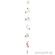 Good old friends - Hoppelhasenkette, Schwarz Weiß 