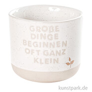 Good old friends - Mini Blumentopf, Große Dinge beginnen oft klein 