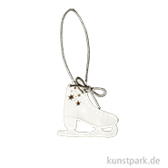 Good old friends - Mini Winterschmuck, Schlittschuh 