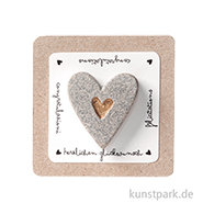 Good old friends - Terrazzo Herzmagnet, Herzlichen Glückwunsch 