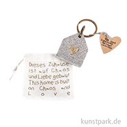 Good old friends - Terrazzo Liebling, Schlüsselanhänger, Haus, Herz 