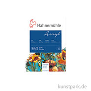 Hahnemühle ACRYL Malkarton, 10 Blatt, 360g 24 x 32 cm