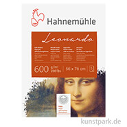 Hahnemühle LEONARDO - 5 Einzelbogen, 600g, 56 x 76 cm rau
