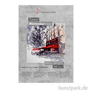 Hahnemühle Toned Watercolour Block Grey, 20 Blatt, 200g DIN A4