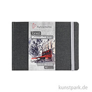 Hahnemühle Toned Watercolour Book Grey, 30 Blatt, 200g DIN A6