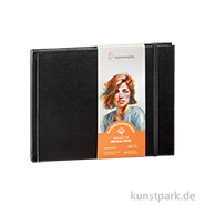 Hahnemühle Watercolour Book Deckle Edge, matt, 30 Blatt, 250g 15,3 x 10,3 cm