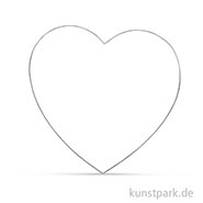 Herz aus Draht 35 cm