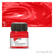 KREUL Acryl Glanzfarbe 20 ml | Rot