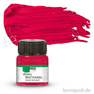 KREUL Acryl Mattfarbe 20 ml | Karmin