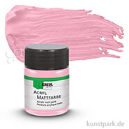 KREUL Acryl Mattfarbe 50 ml | Pastellrosa