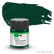 KREUL Acryl Mattfarbe 50 ml | Tannengrün