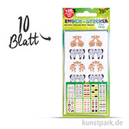 Index-Sticker - Funland, 7,5x15 cm, 10 Blatt sortiert 