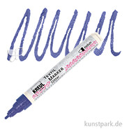 KREUL Textil Marker Glitter medium Stift | Violett
