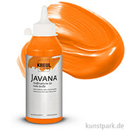 KREUL Javana Stoffmalfarbe für helle Stoffe 250 ml | Orange