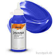 KREUL Javana Stoffmalfarbe für helle Stoffe 250 ml | Royalblau