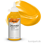 KREUL Javana Stoffmalfarbe für helle Stoffe 250 ml | Goldgelb