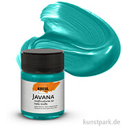 KREUL Javana Stoffmalfarbe für helle Stoffe 50 ml | Türkisblau