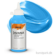 KREUL Javana Stoffmalfarbe für helle Stoffe 250 ml | Azurblau