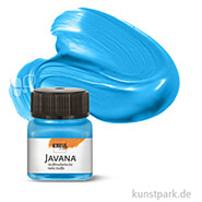 KREUL Javana Stoffmalfarbe für helle Stoffe 20 ml | Azurblau