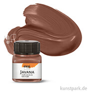 KREUL Javana Stoffmalfarbe für helle Stoffe 20 ml | Rehbraun