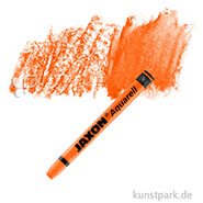 JAXON Aquarellkreide Einzelstift Einzelfarbe | 310 Orange Nr. 3