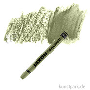 JAXON Aquarellkreide Einzelstift Einzelfarbe | 346 Graugrün