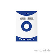 Karteikarten Blanko - weiß, 100 Stück DIN A7