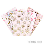 Kartenset DIN A6 - Bouquet Sauvage, 5 Karten mit Umschlag 