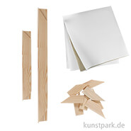 Keilrahmen XXL Bausatz - WALL - 4 cm 90 x 150 cm