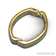 Kettenverschluß Clip 25 x 20 mm, 1 Stück Gold