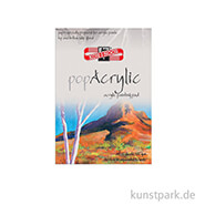 Koh-I-Noor Pop Acryl Papier, 10 Blatt Weiß, 400g DIN A4