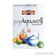 Koh-I-Noor Pop Aquarell Papier, 10 Blatt Weiß, 250g DIN A3