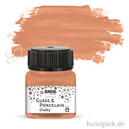 KREUL Glass & Porcelain CHALKY 20 ml Einzelfarbe | Terracotta Earth