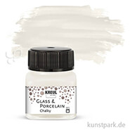 KREUL Glass & Porcelain CHALKY 20 ml Einzelfarbe | White Cotton