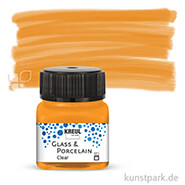 KREUL Glass & Porcelain CLEAR 20 ml Einzelfarbe | Orange
