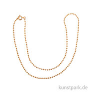 Kugelkette - Gold, verschiedene Längen 42 cm