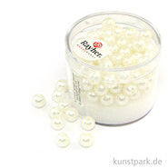 Kulturwachsperlen Kunststoff | 6 mm - 100 Stück