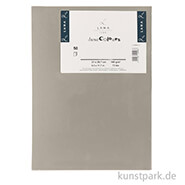 Lana COLOUR farbiges Papier, 50 Bogen, 160g, DIN A4 DIN A4 | 159 - Grau