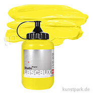 Lascaux STUDIO Acrylfarben 500 ml Flasche | 912 Zitrongelb