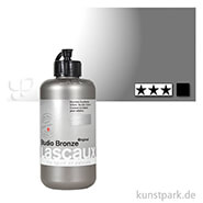 Lascaux STUDIO Bronzefarben 250 ml Flasche | 995 Aluminium