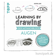 Learning by Drawing - Der Mitmachblock: Augen, Topp Verlag 