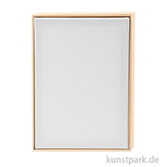 Leinwand mit Rahmen zum Bemalen 21 x 29,7 cm (A4)