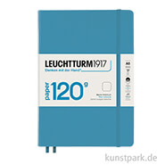 Leuchtturm Notizbuch Hardcover - Nordic Blue, 120g Edition, A5, Blanko 