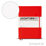 Leuchtturm Notizbuch Hardcover - Rot - Blanko 