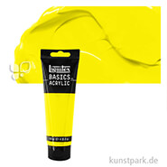 Liquitex BASIC Acrylfarben 118 ml Tube | 410 Primärgelb