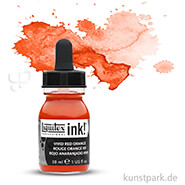 Liquitex Professional ACRYLIC INK 30 ml Einzelfarbe | Rotorange Leuchtend