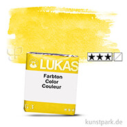 Lukas 1862 Aquarellfarben 1/2 Napf | 1024 Indischgelb